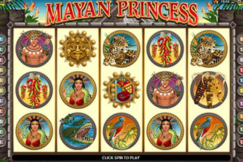 Mayan Princess Slot Game Screenshot Image