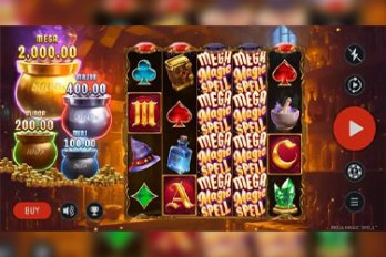 Mega Magic Spell Slot Game Screenshot Image