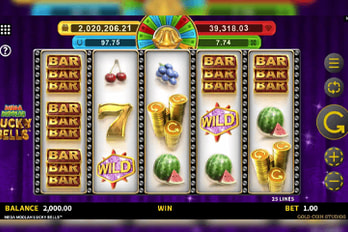 Mega Moolah: Lucky Bells Slot Game Screenshot Mega Moolah: Lucky Bells Slot Game Screenshot Image