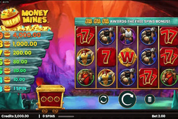 Money Mines Slot Game Screenshot Image