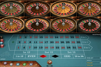 Multi Wheel Roulette: Gold Series Screenshot Image