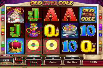 Rhyming Reels: Old King Cole Slot Game Screenshot Rhyming Reels: Old King Cole Slot Game Screenshot Image