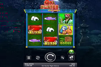 Oni Hunter: Night Sakura Slot Game Screenshot Oni Hunter: Night Sakura Slot Game Screenshot Image
