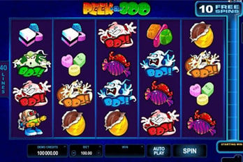 Peek-a-Boo Slot Game Screenshot Image