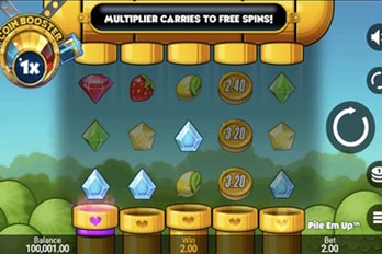 Pile 'Em Up Slot Game Screenshot Image