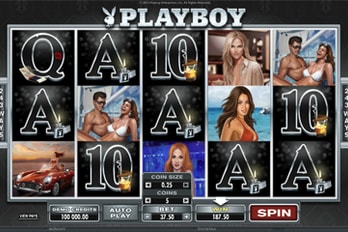 Playboy Wilds Slot Game Screenshot Image