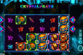 Queen of the Crystal Rays Slot Game Screenshot Queen of the Crystal Rays Slot Game Screenshot Image