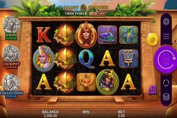 Queens of Ra: Power Combo Slot Game Screenshot Image