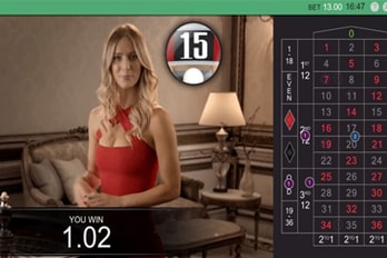 Real Roulette with Sarati Table Game Screenshot Image