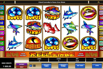 Reel Strike Slot Game Screenshot Image