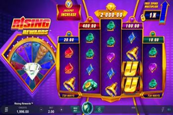 Rising Rewards Slot Game Screenshot Image