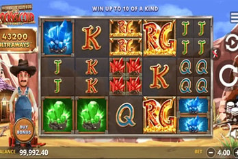 Rocky's Gold Ultraways Slot Game Screenshot Image