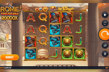 Rome: Fight for Gold Slot Game Screenshot Image