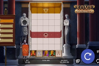 Rome Supermatch Slot Game Screenshot Image
