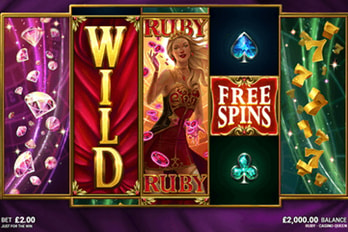 Ruby Casino Queen Slot Game Screenshot Image