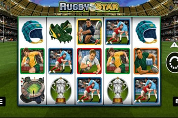 Rugby Star Slot Game Screenshot Image