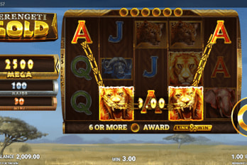 Serengeti Gold Slot Game Screenshot Image