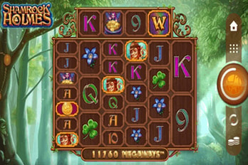 Shamrock Holmes Slot Game Screenshot Image
