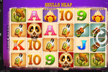 Skulls Heap Slot Game Screenshot Image