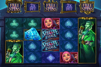 Spectre Estate Slot Game Screenshot Image