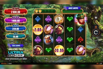 Spinny McWinnagin Loot Boost Slot Game Screenshot Image
