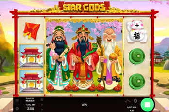 Star Gods Slot Game Screenshot Image