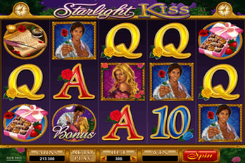 Starlight Kiss Slot Game Screenshot Image
