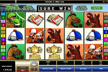 Sure Win Slot Game Screenshot Image