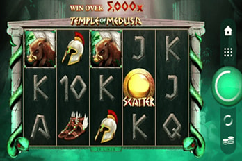 Temple of Medusa Slot Game Screenshot Image