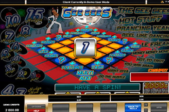The Gee Gees Slot Game Screenshot Image