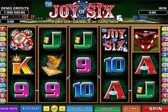 The Joy of Six Slot Game Screenshot Image