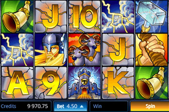 Thunderstruck Slot Game Screenshot Image