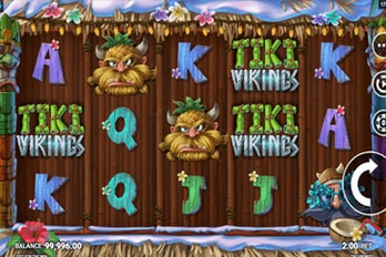 Tiki Vikings Slot Game Screenshot Image