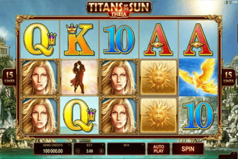 Titans of the Sun: Theia Slot Game Screenshot Image