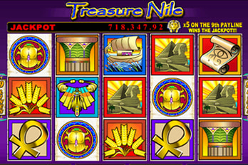 Treasure Nile Slot Game Screenshot Image