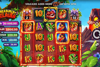 Treasures of Kilauea Slot Game Screenshot Image