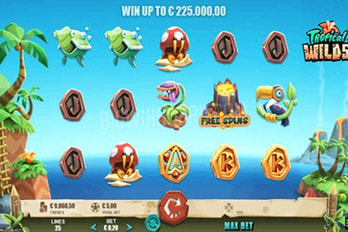 Tropical Wilds Slot Game Screenshot Image