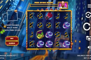 Unusual Suspects Slot Game Screenshot Image
