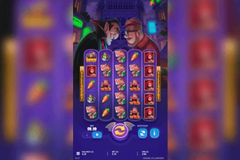 Vegans vs Vampires Slot Game Screenshot Image