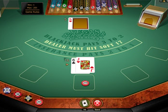Vegas Single Deck Blackjack: Gold Series Screenshot Image