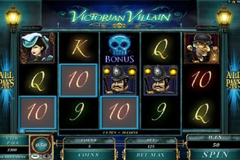 Victorian Villain Slot Game Screenshot Victorian Villain Slot Game Screenshot Image