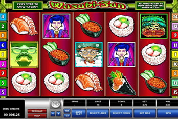 Wasabi-san Slot Game Screenshot Image