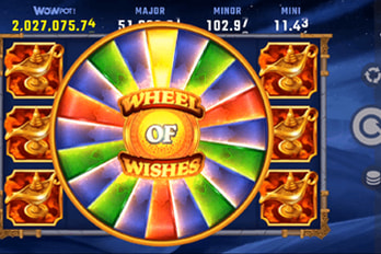 Wheel of Wishes Slot Game Screenshot Image