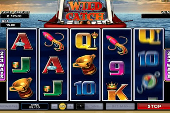 Wild Catch 2020 Slot Game Screenshot Image