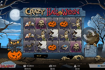 Crazy Halloween Slot Game Screenshot Image