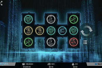 CryptoMatrix Slot Game Screenshot Image
