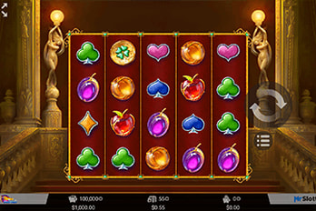 Fruits & Diamonds Slot Game Screenshot Image