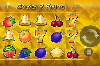 Golden 7 Fruits Slot Game Screenshot Image