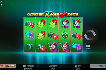Golden Joker Dice Slot Game Screenshot Image