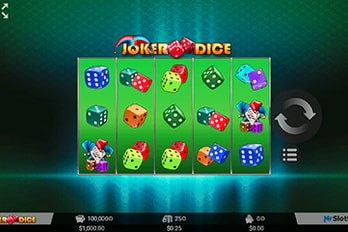 Joker Dice Slot Game Screenshot Image